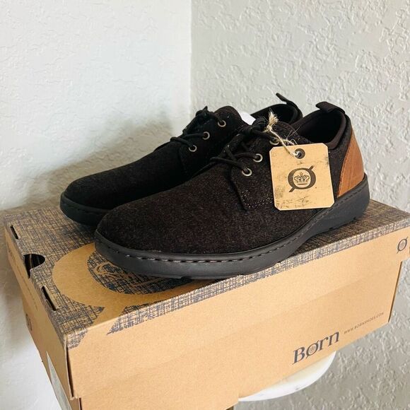 BORN Marcus Lightweight Sneaker, Dress Comfort Shoe, Dark Brown, Size‎ 13, NWT - Picture 9 of 16